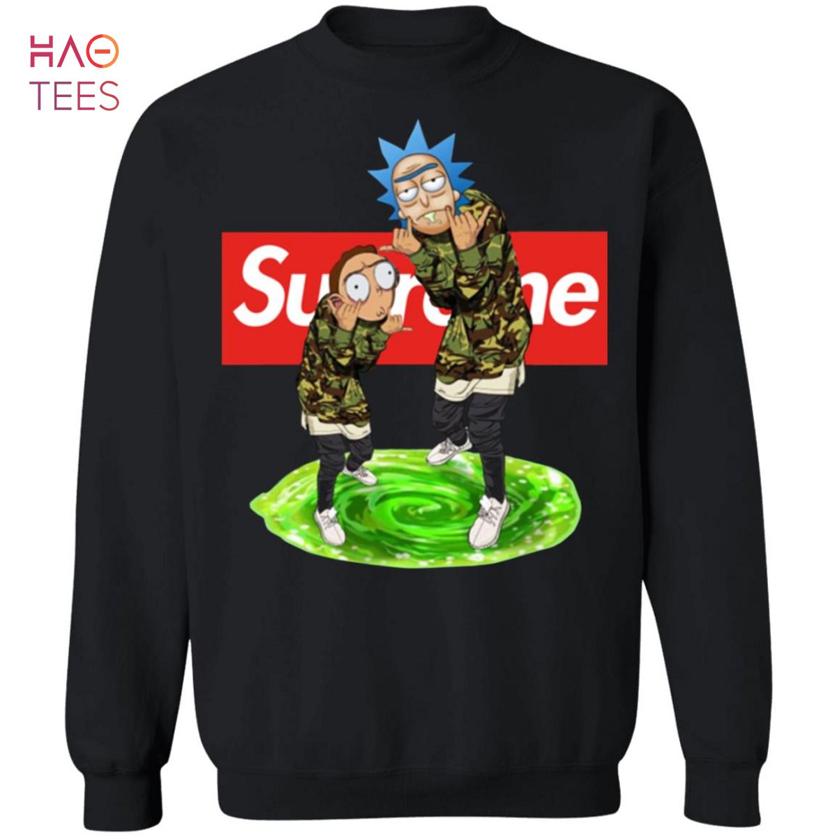 BEST Rick And Morty Supreme Sweater BEST Rick And Morty Supreme Sweater