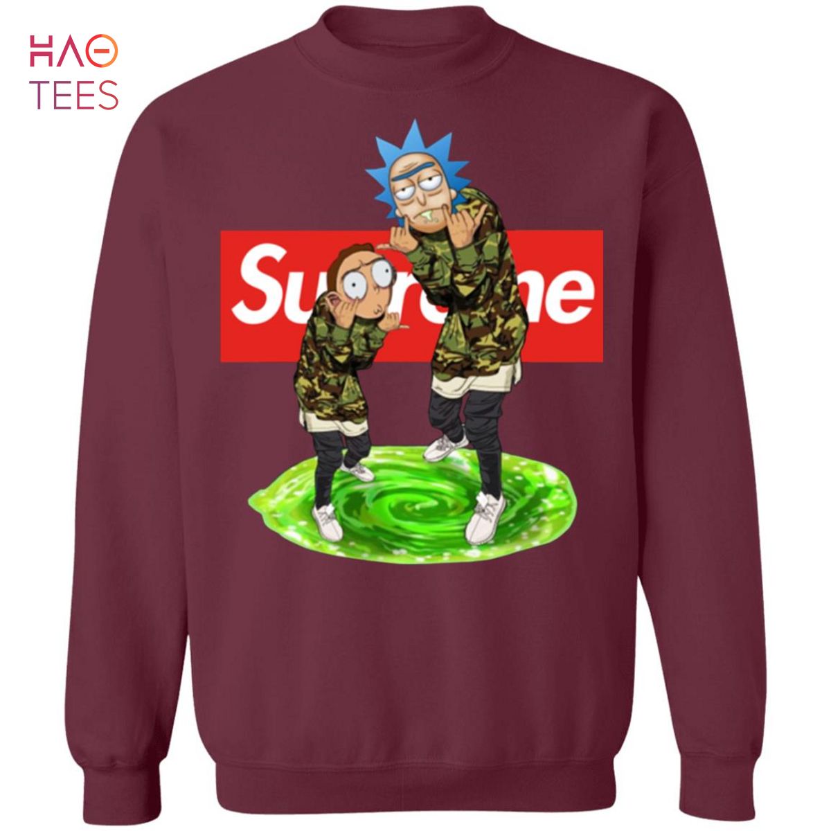 BEST Rick And Morty Supreme Sweater BEST Rick And Morty Supreme Sweater