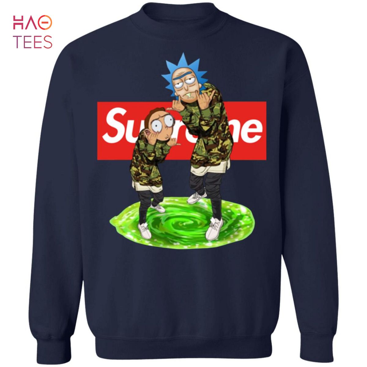 BEST Rick And Morty Supreme Sweater BEST Rick And Morty Supreme Sweater