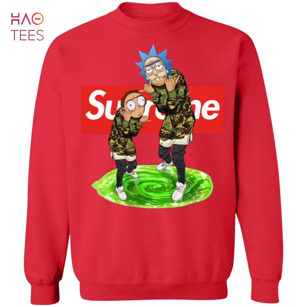 BEST Rick And Morty Supreme Sweater BEST Rick And Morty Supreme Sweater