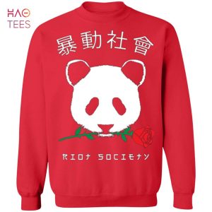 Riot society panda online rose hoodie