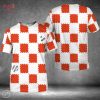 BEST Louis Vuitton Luxury White Orange 3D T-Shirt
