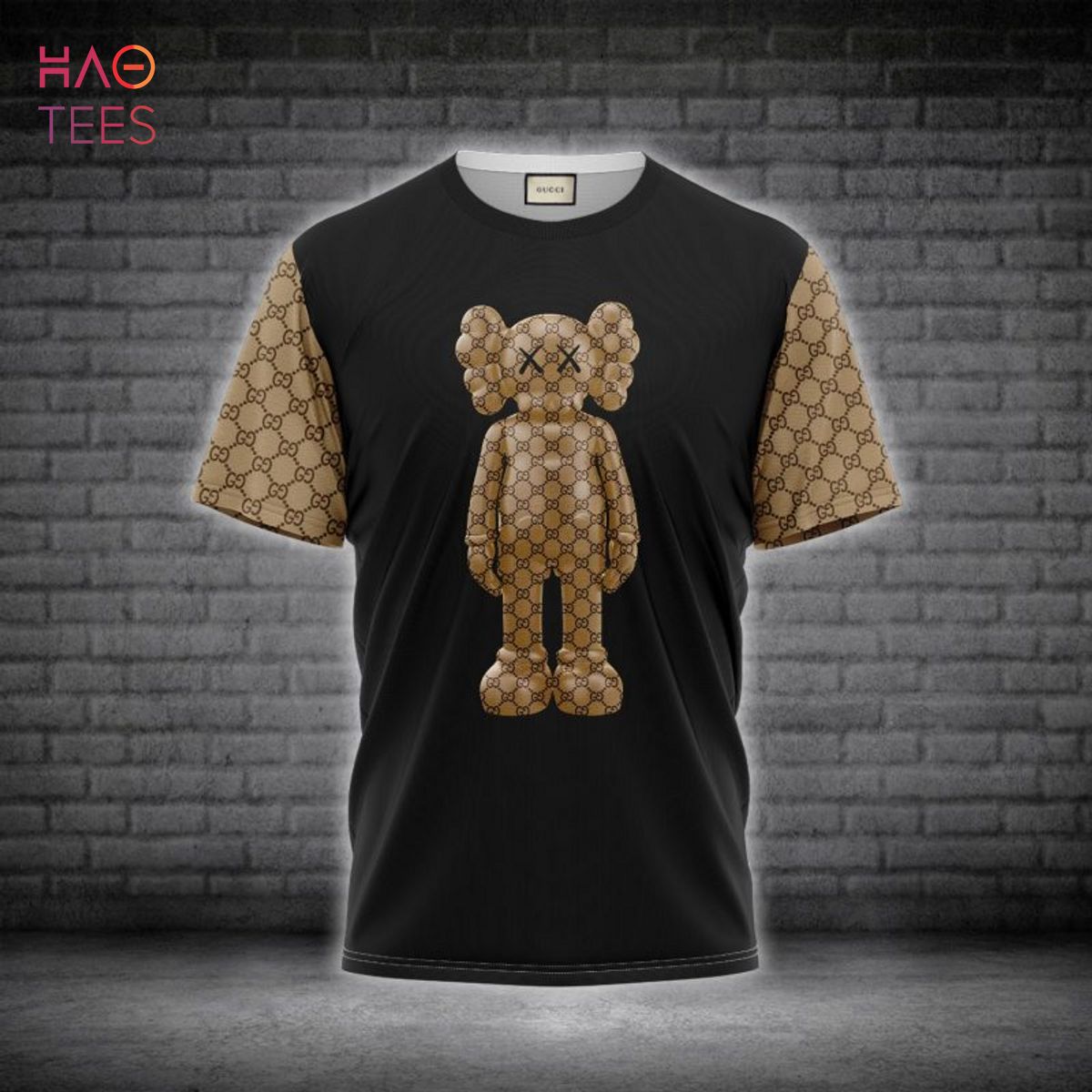 Louis Mix Bearbrick 3D T-Shirt Louis Mix Bearbrick 3D T-Shirt