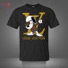 Louis Vuitton Black 3D T-Shirt POD Design Louis Vuitton Black 3D T-Shirt POD Design