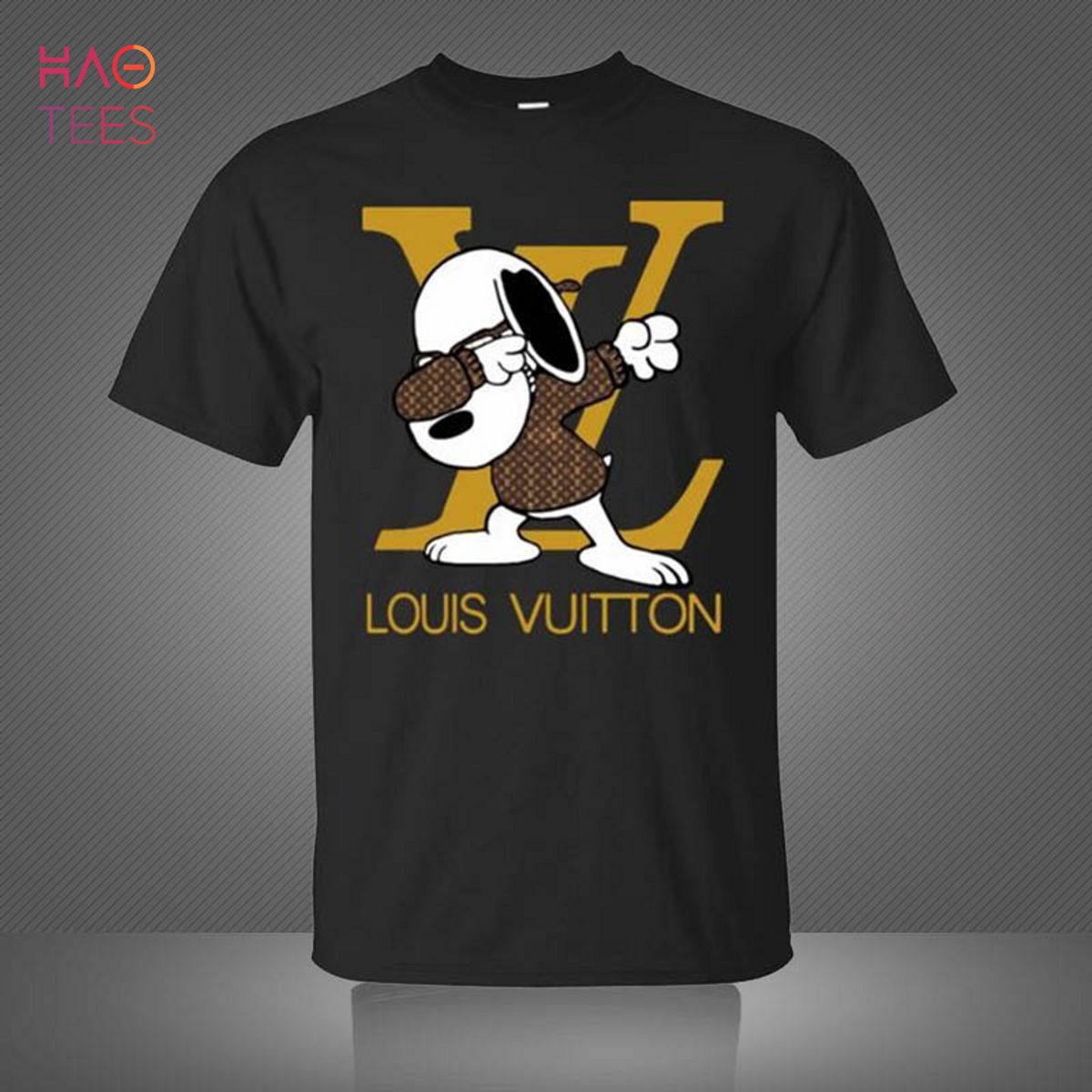 Louis Vuitton Black 3D T-Shirt Limited Edition
