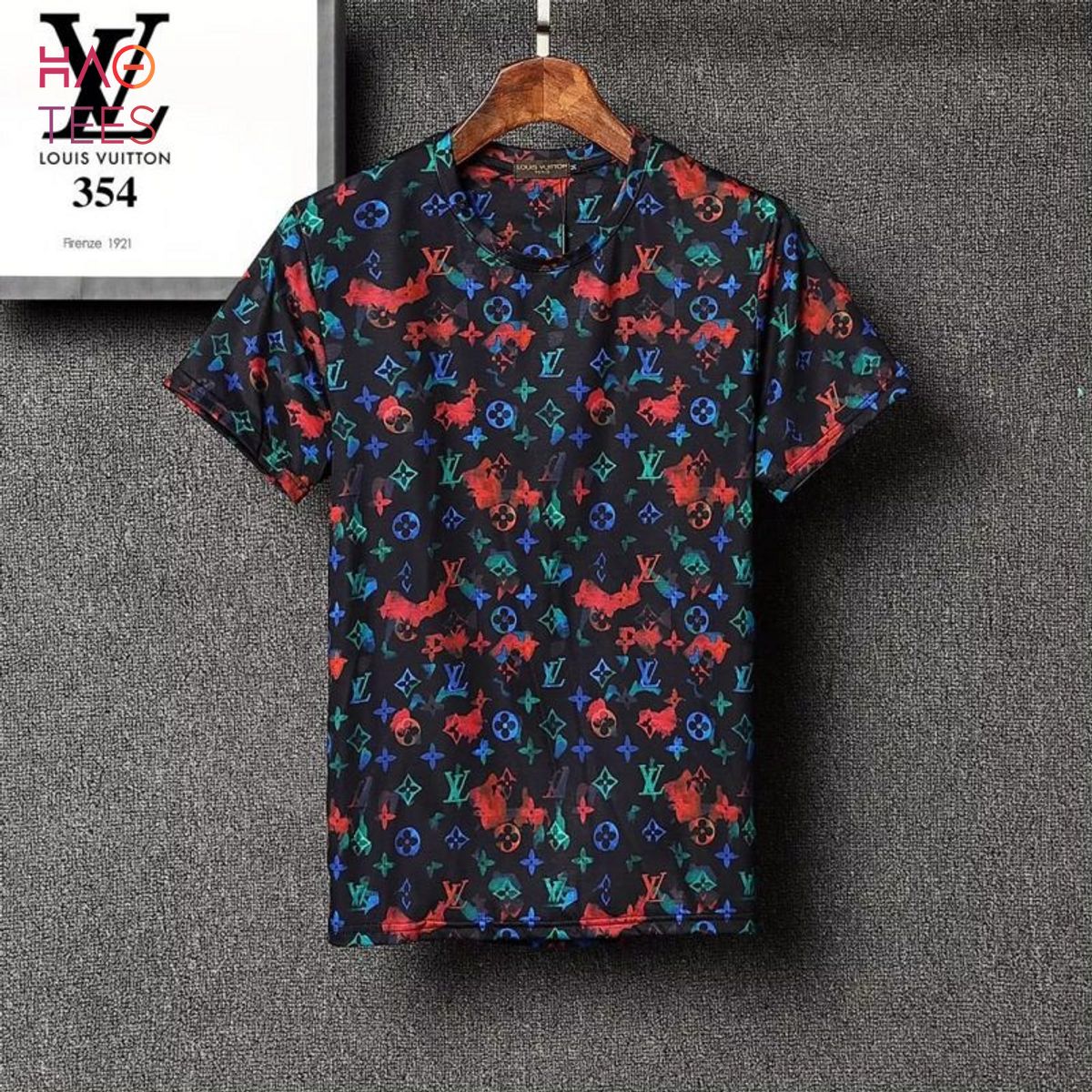 Louis Vuitton Red 3D T-Shirt - LIMITED EDITION