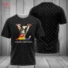 Louis Vuitton Luxury Person Flower 3D T-Shirt