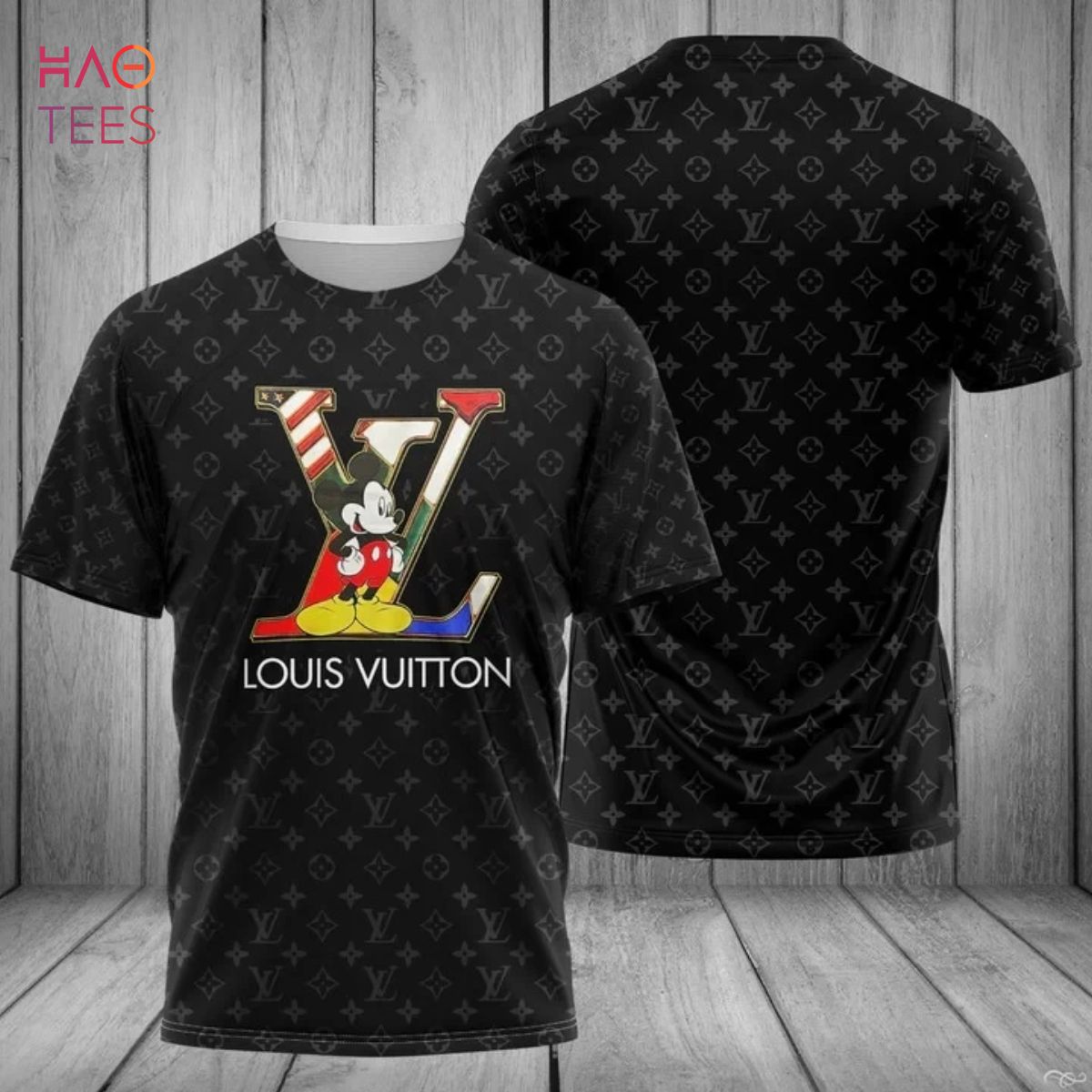 Louis Vuitton Luxury Mix Micket 3D T-Shirt Limited Edition