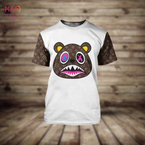 LV Bear White 3D Shirt
