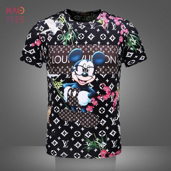 LV Mickey Flower 3D T-Shirt