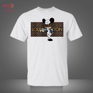 LV Mix Mickey Mouse Disney T-Shirt Limited Edition