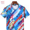 LV Mix Supreme Red White 3D T-Shirt