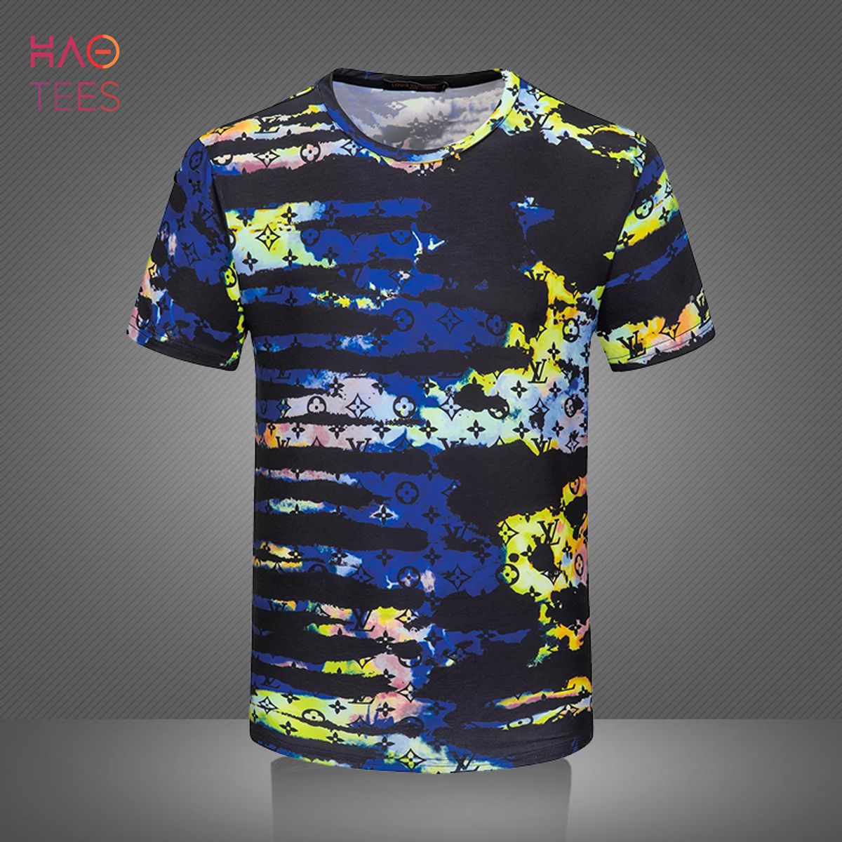 LV Muticolor 3D T-Shirt Version 4 Luxury Store