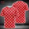 LV White 3D T-Shirt