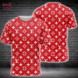 LV Supreme Red Limited Edition 3D T-Shirt