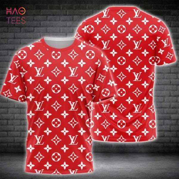 LV Supreme Red Limited Edition 3D T-Shirt