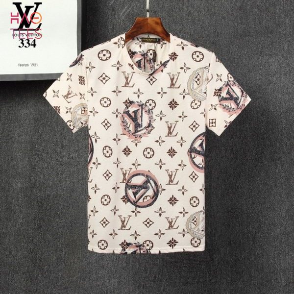 LV White 3D T-Shirt