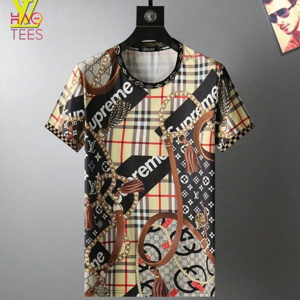 Supreme Gucci White T-Shirt Luxury