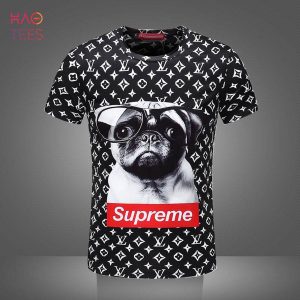 Supreme LV Pug Unisex T-Shirt Limited Edition