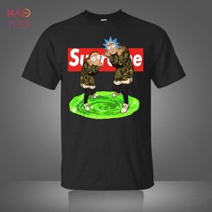 Supreme Mix Rick And Morty Men’s Shirt Limited Edition
