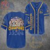 Golden State Warriors 2022 Western Conference Finals Champions Baseball Jersey