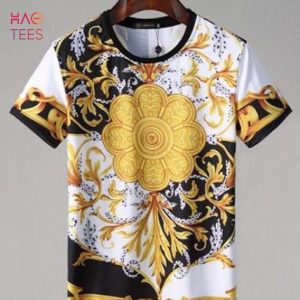BEST Versace Gold White Limited T-shirts And Beach Shorts