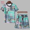 BEST Versace Gold White Limited T-shirts And Beach Shorts