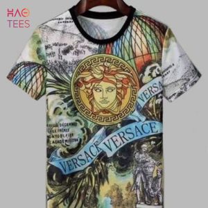 HOT Versace Gold White Limited T-shirts And Beach Shorts