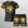 Versace Gold Black Luxury T-shirts And Beach Shorts Versace Gold Black Luxury T-shirts And Beach Shorts
