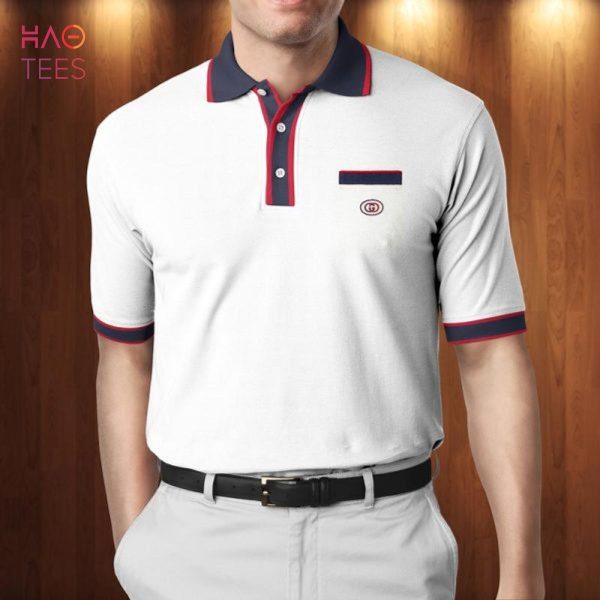 Gucci Luxury Brand White Polo Shirt