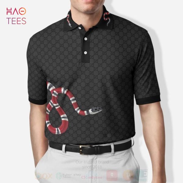Gucci Snake Luxury Brand Polo Shirt