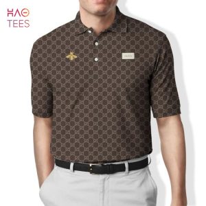Gucci Tiger Gray Polo Shirt