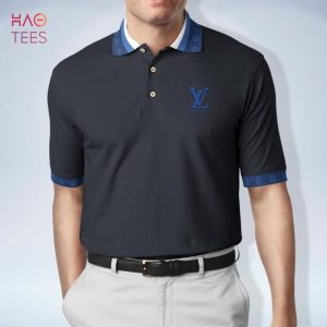 Louis Vuitton Limited Edition Black  Polo Shirt