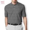 Louis Vuitton Mickey Gray Luxury Brand Polo Shirt