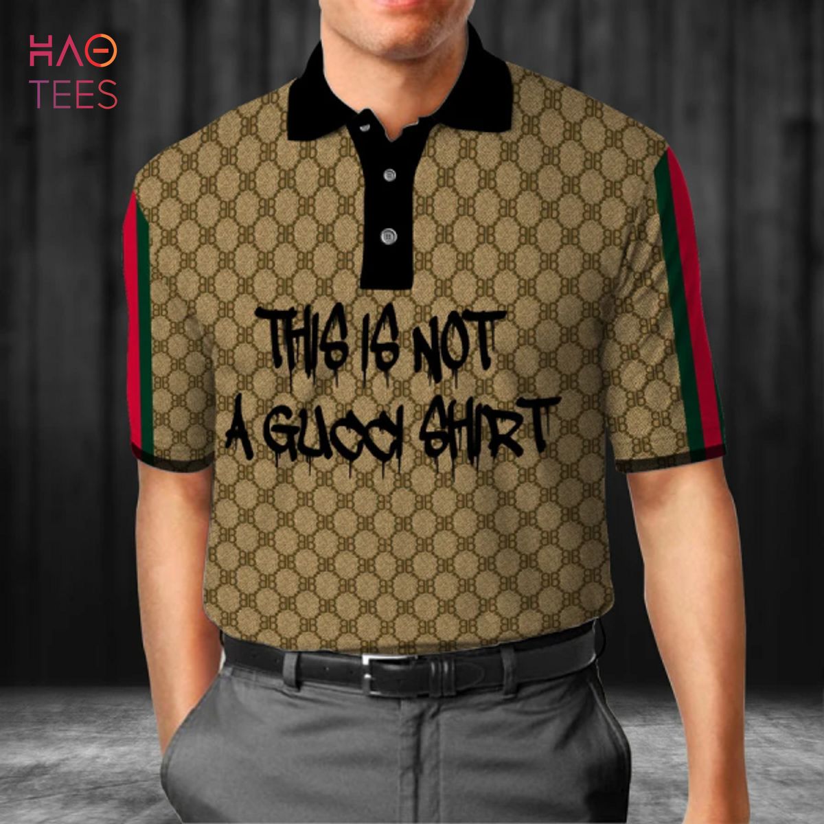 This Is Not A Gucci Shirt 3D Polo Shirt
