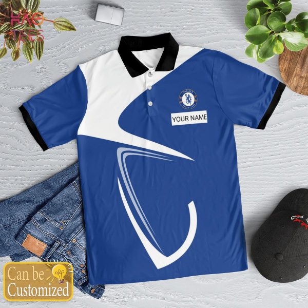BEST Chelsea Football Club 2022 Polo Shirt Black Limited Edition