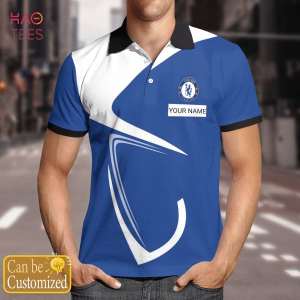 BEST Chelsea Football Club 2022 Polo Shirt Black Limited Edition