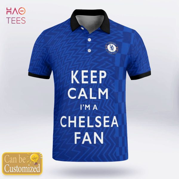 BEST I Am A Fan Chelsea Polo Shirt Black Limited Edition