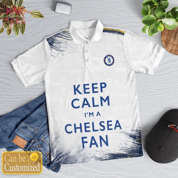 BEST I Am A Fan Chelsea Polo Shirt Black Limited Edition