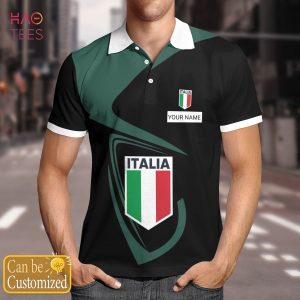 BEST Italia Nation Love Polo Shirt White For Men Limited Edition