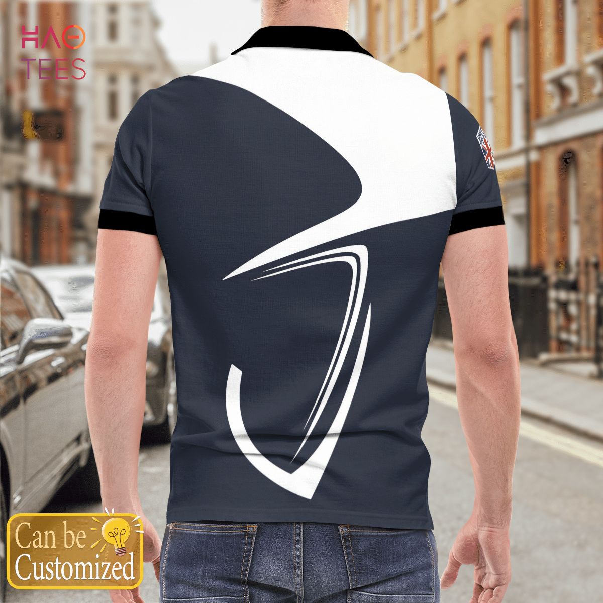 BEST United Kingdom Nation Love Polo Shirt White For Men Limited Edition BEST United Kingdom Nation Love Polo Shirt White For Men Limited Edition
