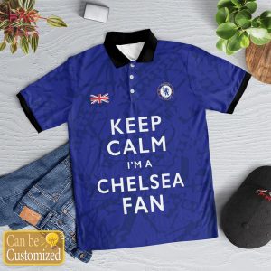 Chelsea Fc 2022 Is Forever Polo Shirt Black