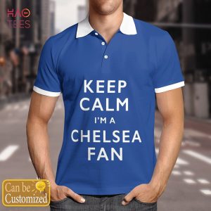Chelsea Football Club 2022 Polo Shirt Black