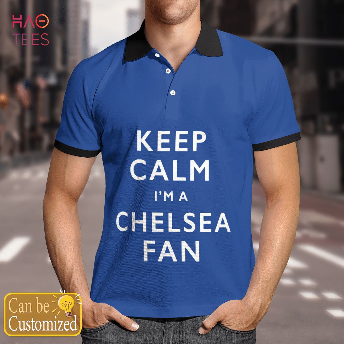 Chelsea Football Club 2022 Polo Shirt Black Chelsea Football Club 2022 Polo Shirt Black