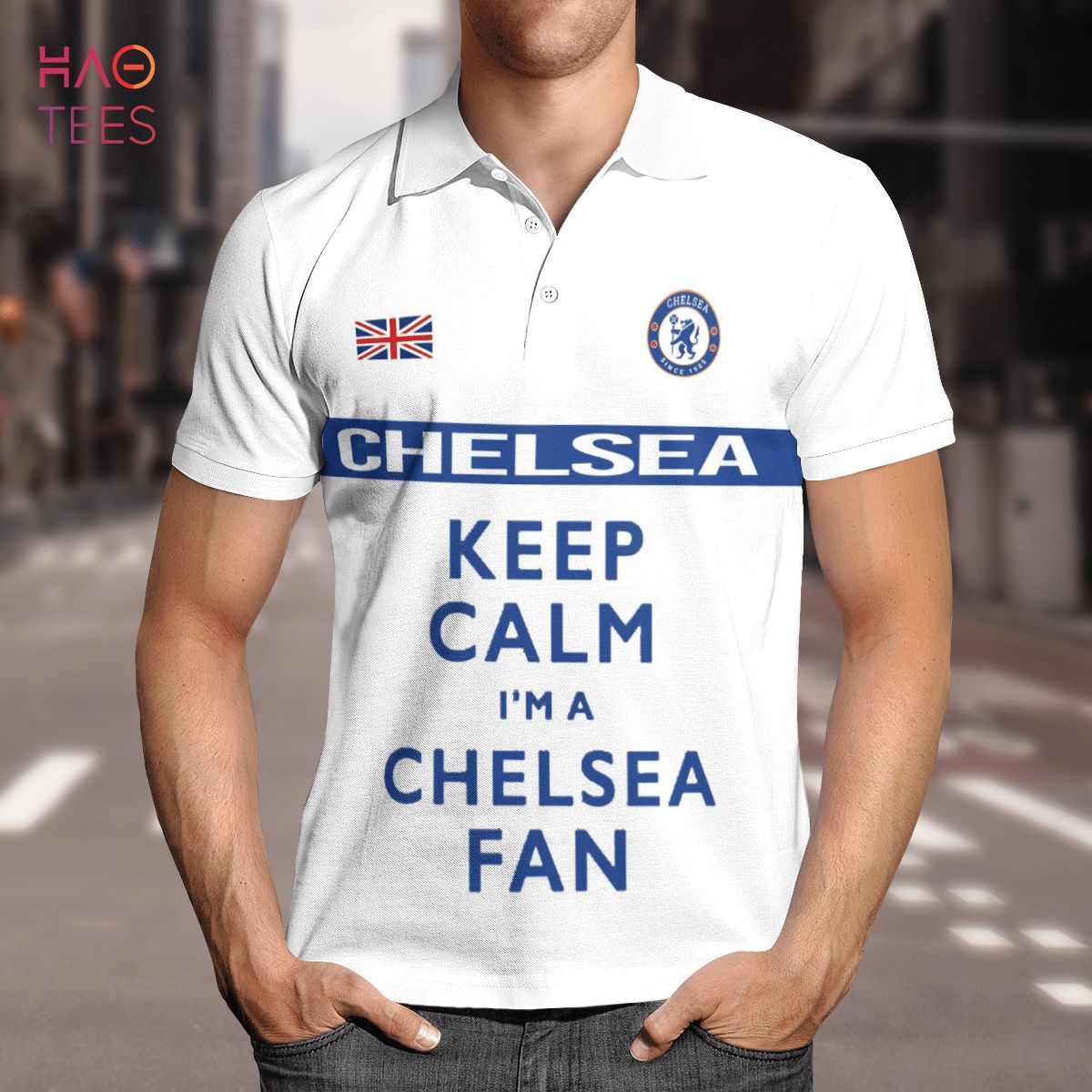 Chelsea Is Forever 2022 Polo Shirt Black Chelsea Is Forever 2022 Polo Shirt Black