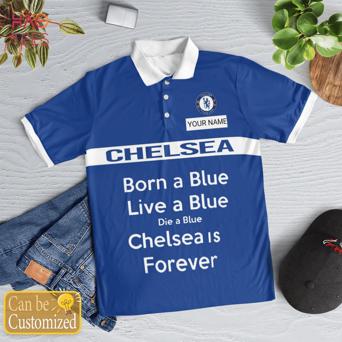 Chelsea Is Forever Limited 2022 Polo Shirt Black Chelsea Is Forever Limited 2022 Polo Shirt Black