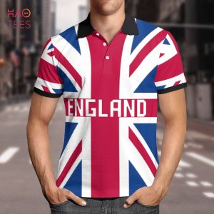 England In My Heart Polo Shirt White