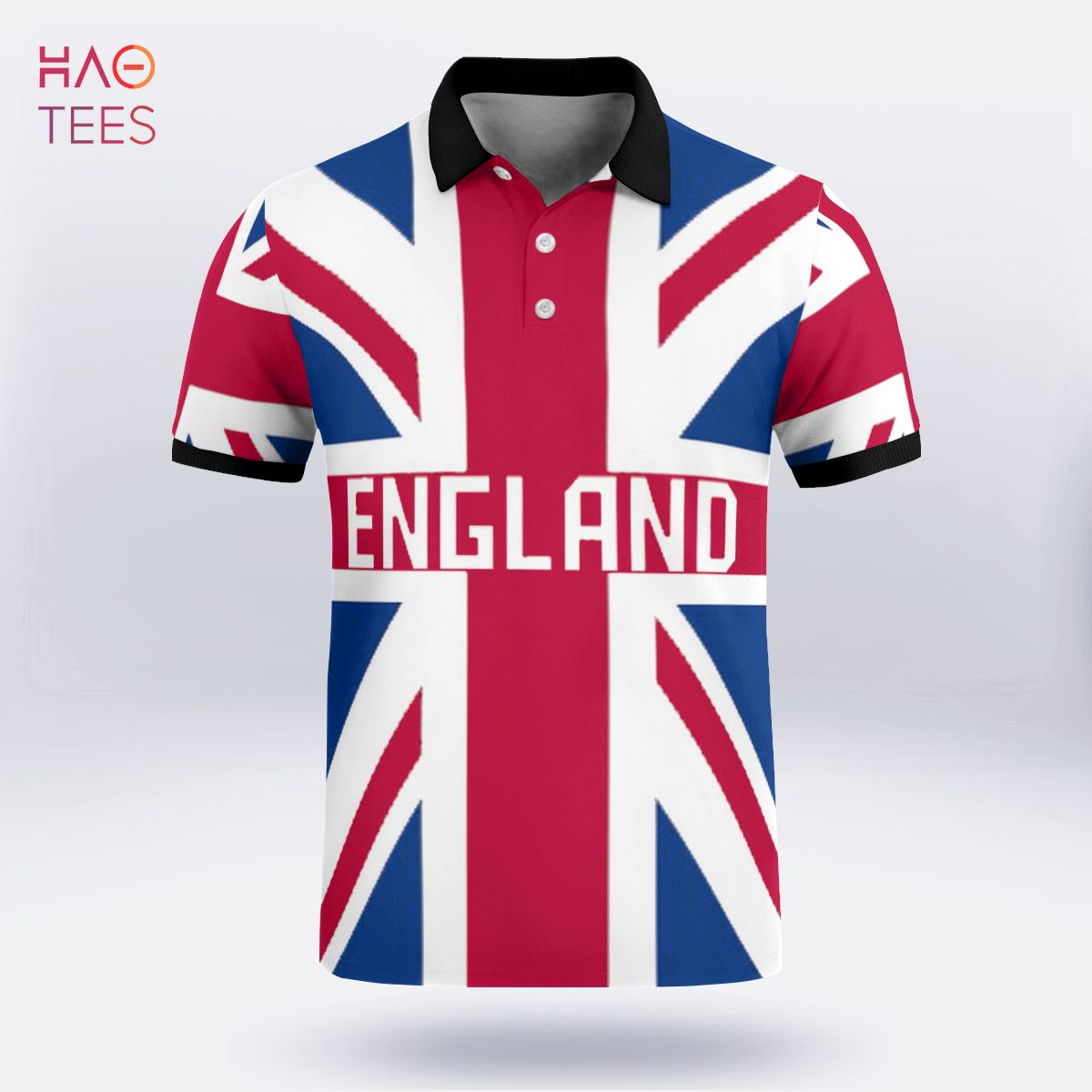 England In My Heart Polo Shirt White England In My Heart Polo Shirt White