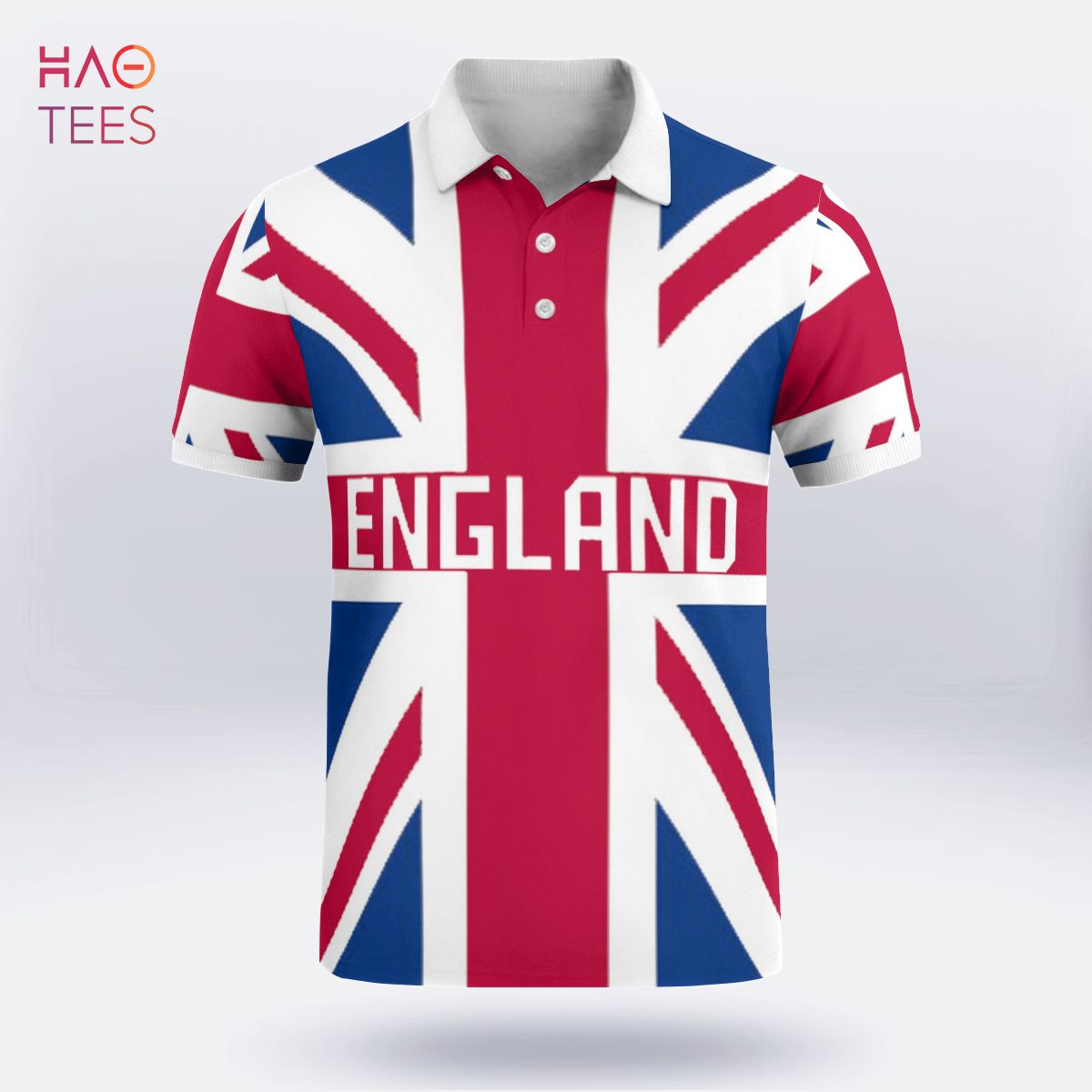England In My Heart Polo Shirt White England In My Heart Polo Shirt White