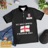 England Love Forever Polo Shirt Black England Love Forever Polo Shirt Black